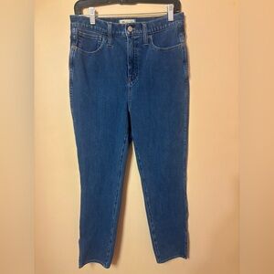 Madewell Women's Straight Leg blue jeans